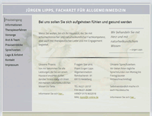 Tablet Screenshot of lipps-akupunktur.de